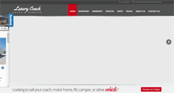 Desktop Screenshot of luxurycoachesforsale.com